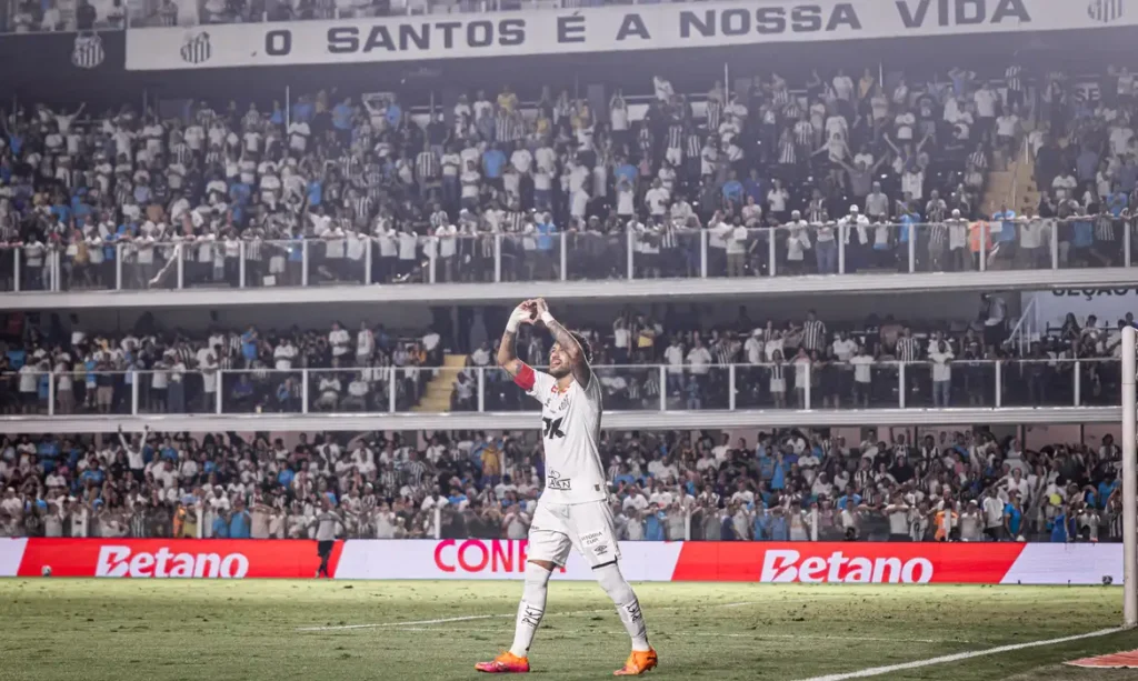 Neymar brilha e Santos vence primeira no Campeonato Brasileiro