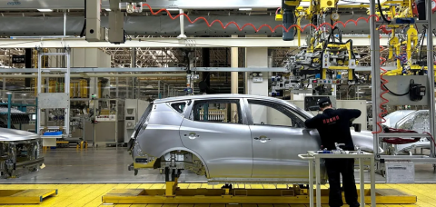 Produção de automóveis acumula 7,1% de aumento em relação a 2025